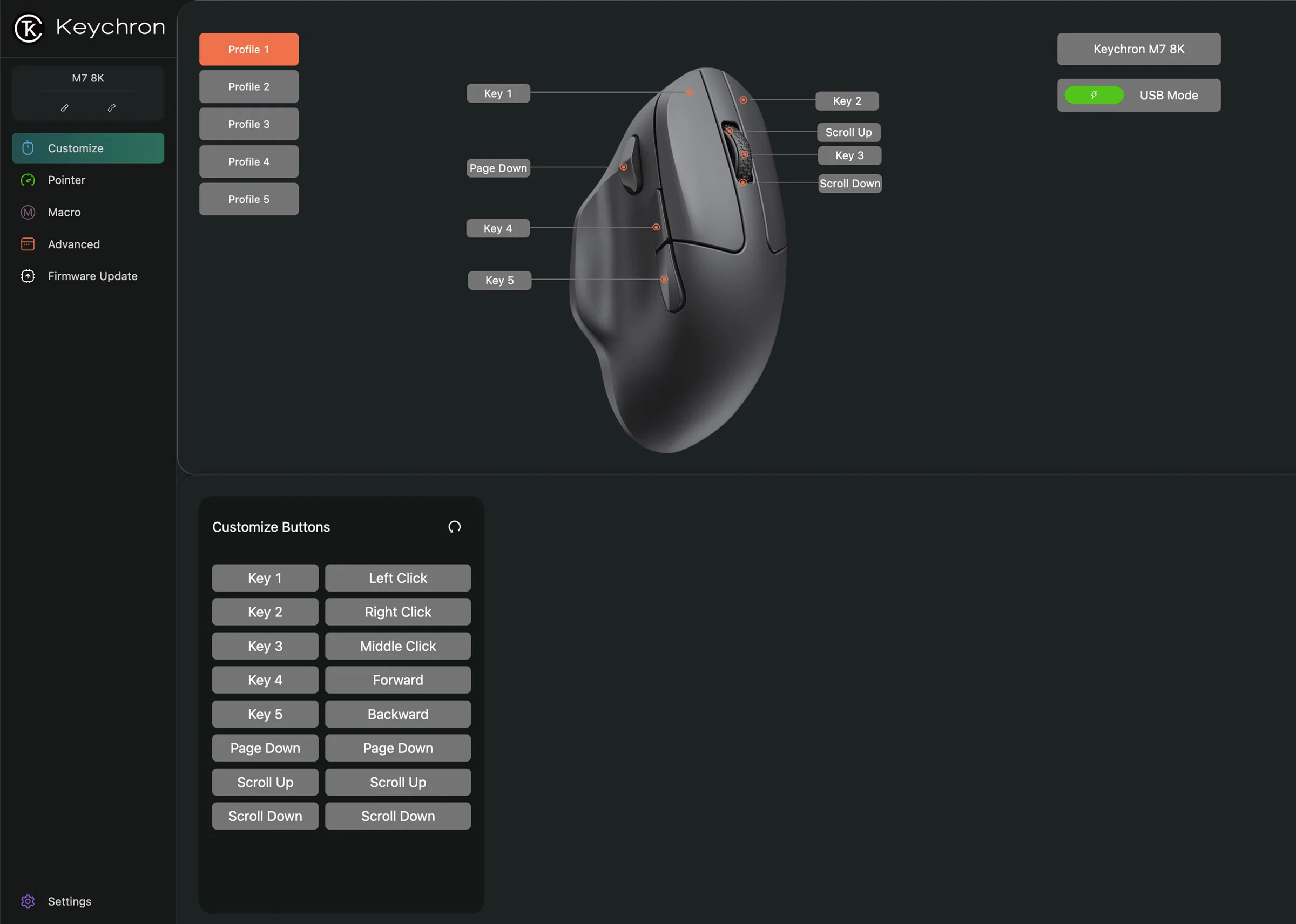 Keychron M7 8K Wireless Mouse - Image 3