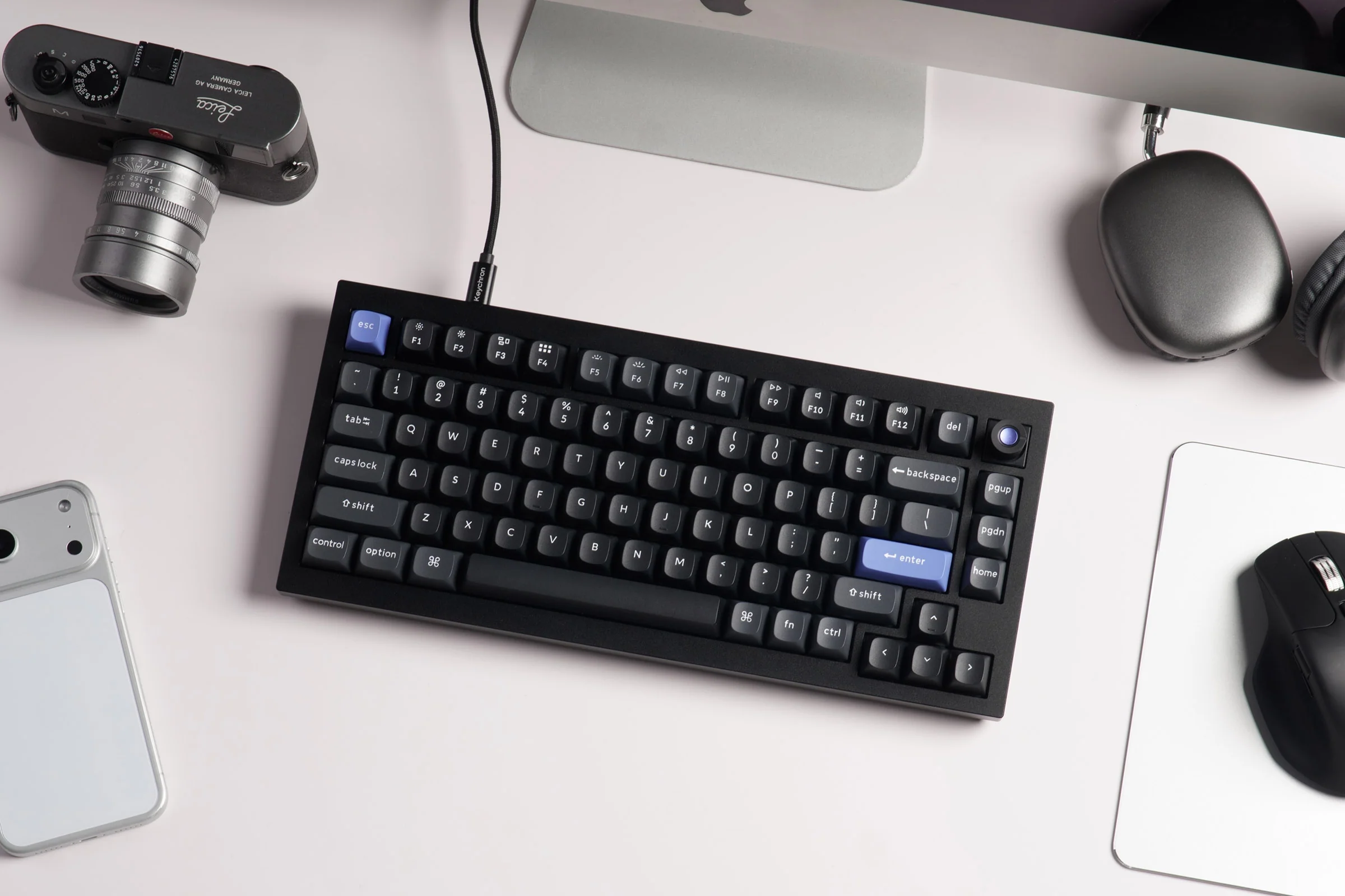 Keychron Q1 HE TMR 8K Aluminum 75% Hotswap RGB Keyboard - Image 11