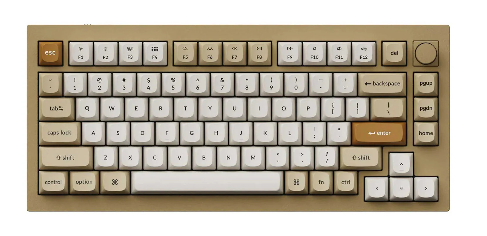 Keychron Q1 V2 w/ Knob Special Edition Aluminum 75% Hotswap RGB Win + Mac Mechanical Keyboard - Image 4