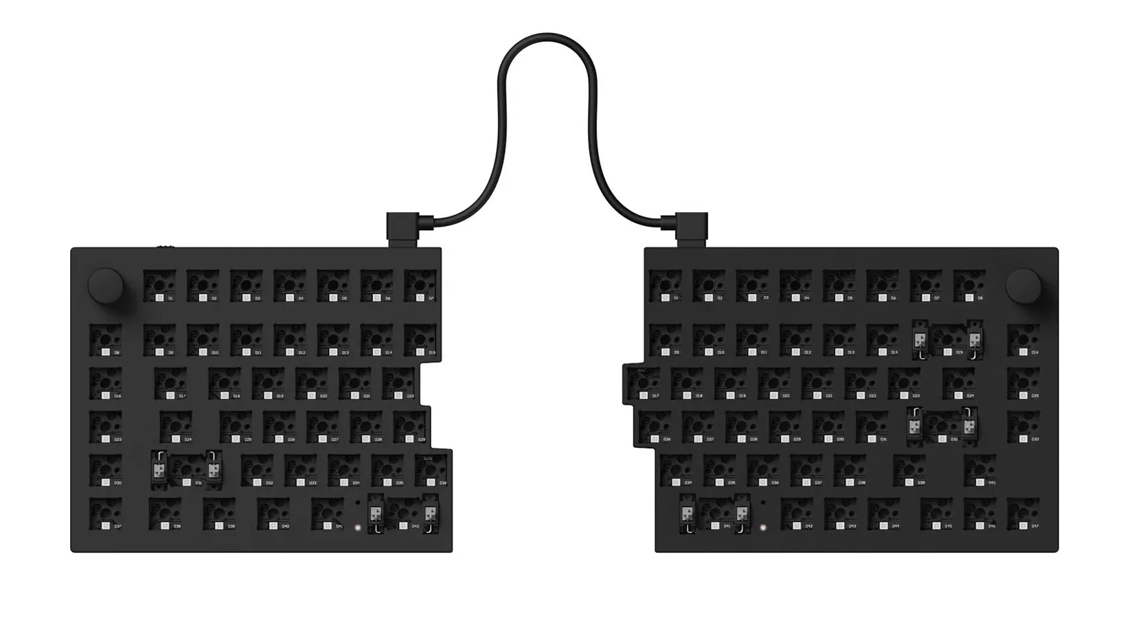 Keychron Q11 w/ Knob 75% Split Hotswap RGB Win + Mac Mechanical Keyboard - Image 3