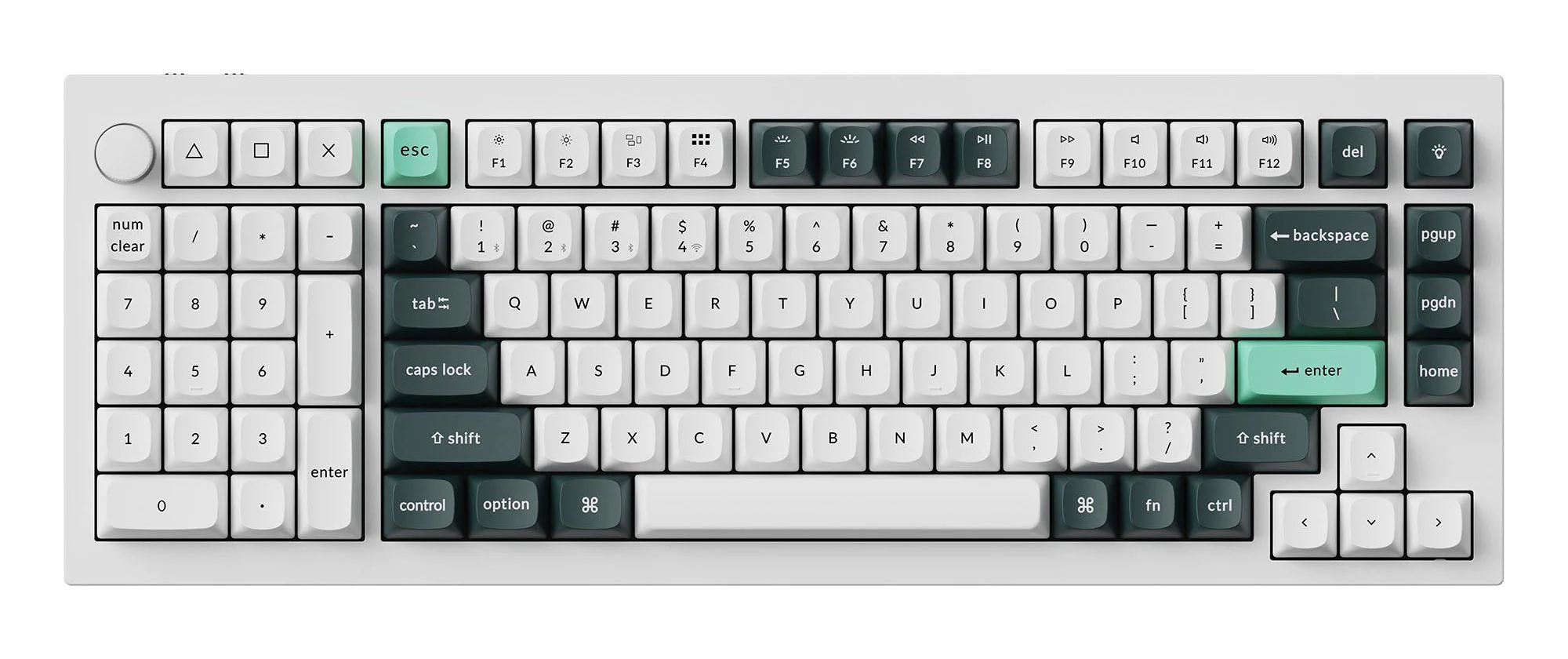 Keychron Q12 HE TMR Southpaw Hotswap Wireless RGB Keyboard - Image 7