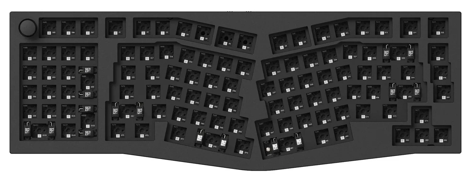 Keychron Q14 Pro w/ Knob Aluminum Southpaw Alice Hotswap Bluetooth 5.1 RGB Win + Mac Mechanical Keyboard - Image 5