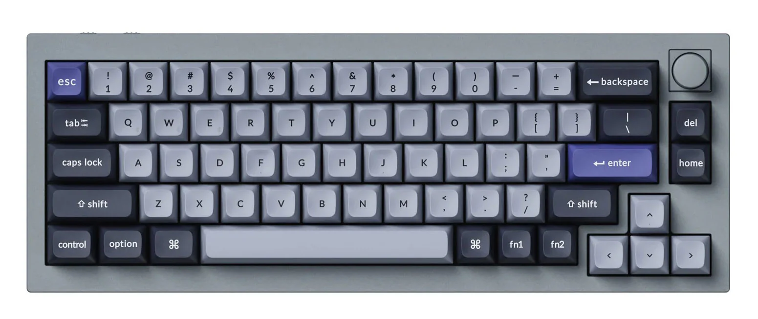 Keychron Q2 Pro w/ Knob Aluminum 65% Hotswap Bluetooth RGB Win + Mac Mechanical Keyboard - Image 2