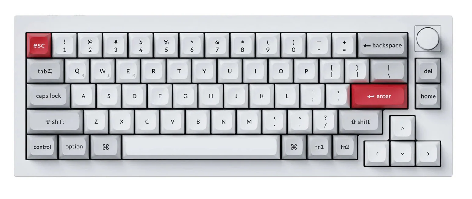 Keychron Q2 Pro w/ Knob Aluminum 65% Hotswap Bluetooth RGB Win + Mac Mechanical Keyboard - Image 3