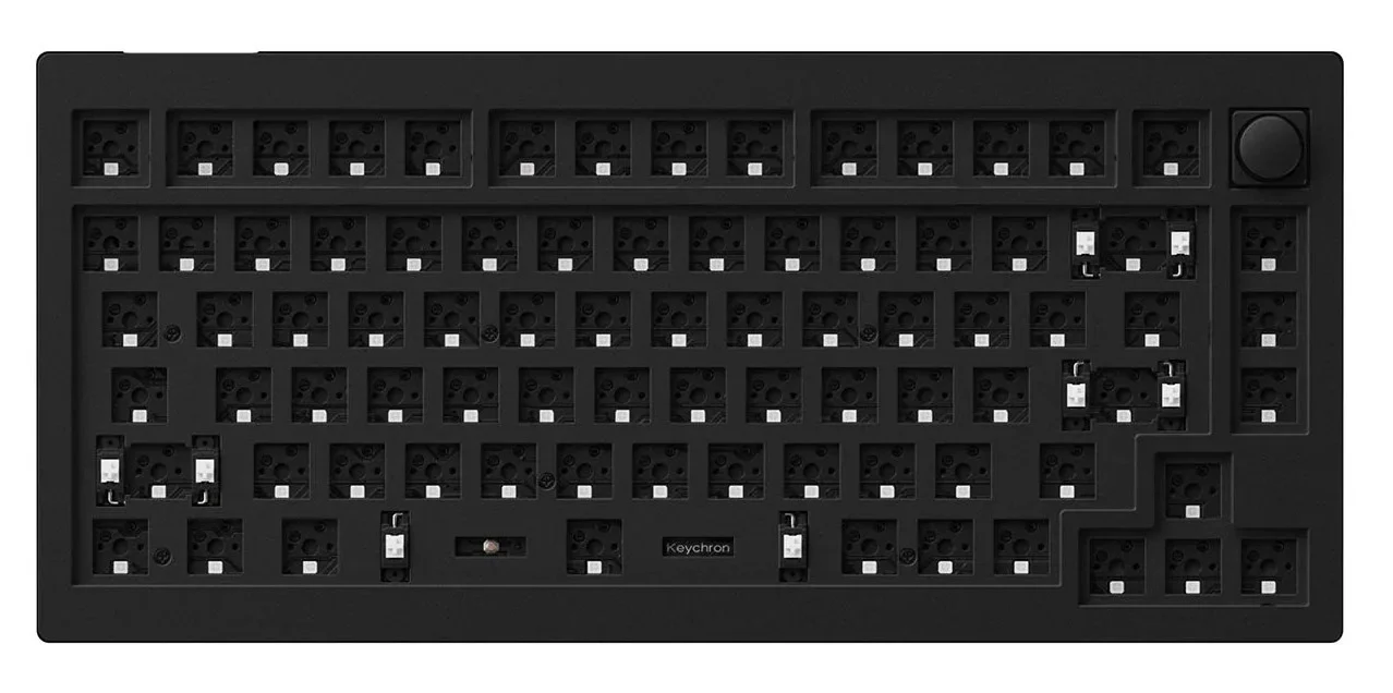 Keychron V1 w/ Knob 75% Hotswap RGB Win + Mac Mechanical Keyboard