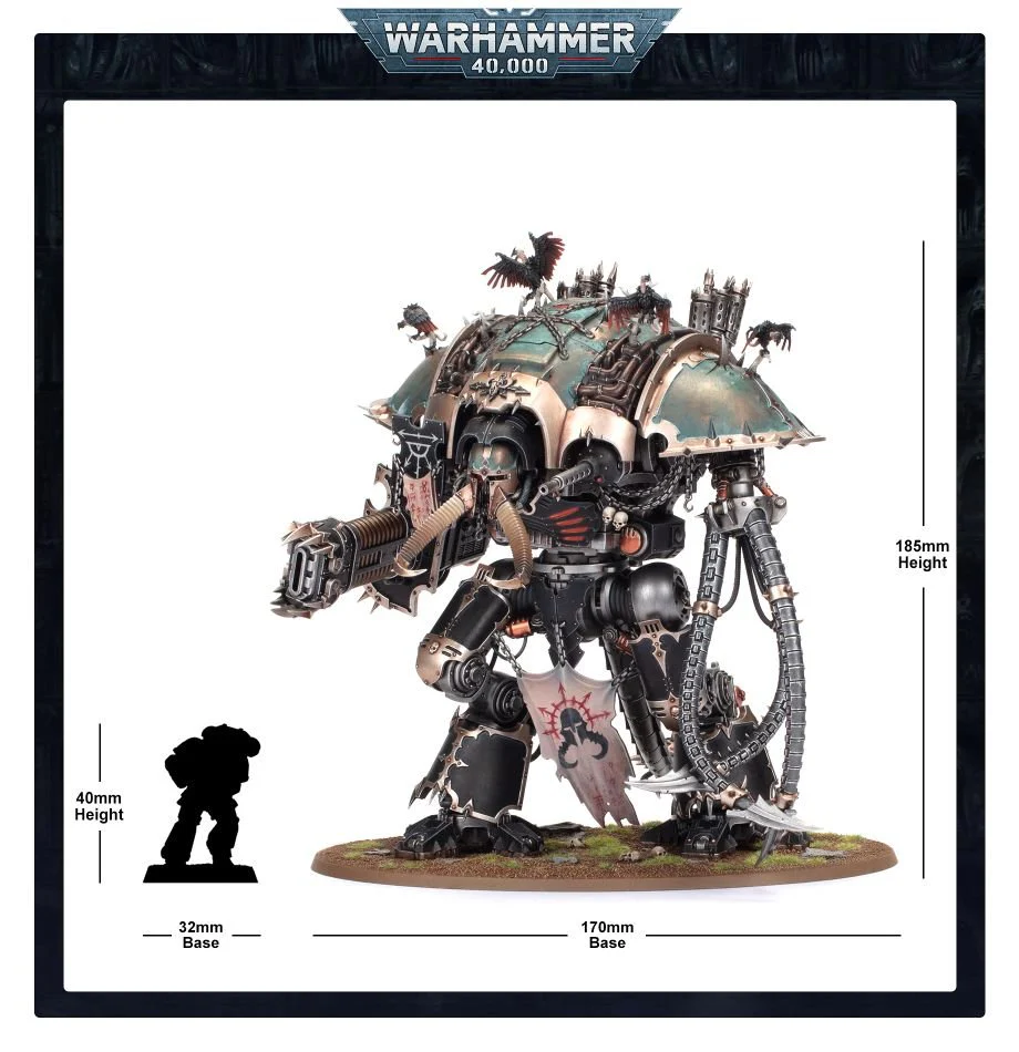Warhammer 40000 Chaos Knights Knight Abominant - Image 3