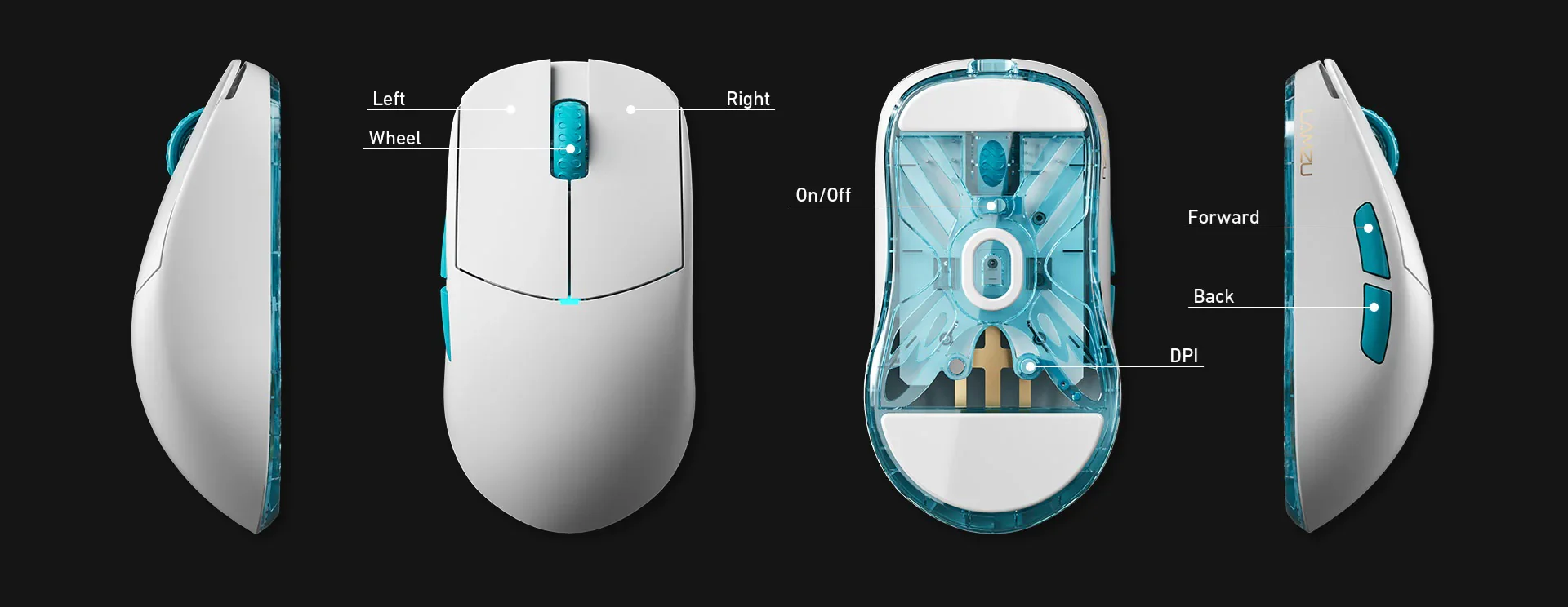 LAMZU Atlantis OG V2 Pro Wireless Mouse - Image 12