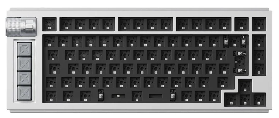 Lemokey L1 ISO Aluminum Barebones 75% Hotswap Wireless RGB Win + Mac Mechanical Keyboard - Image 4