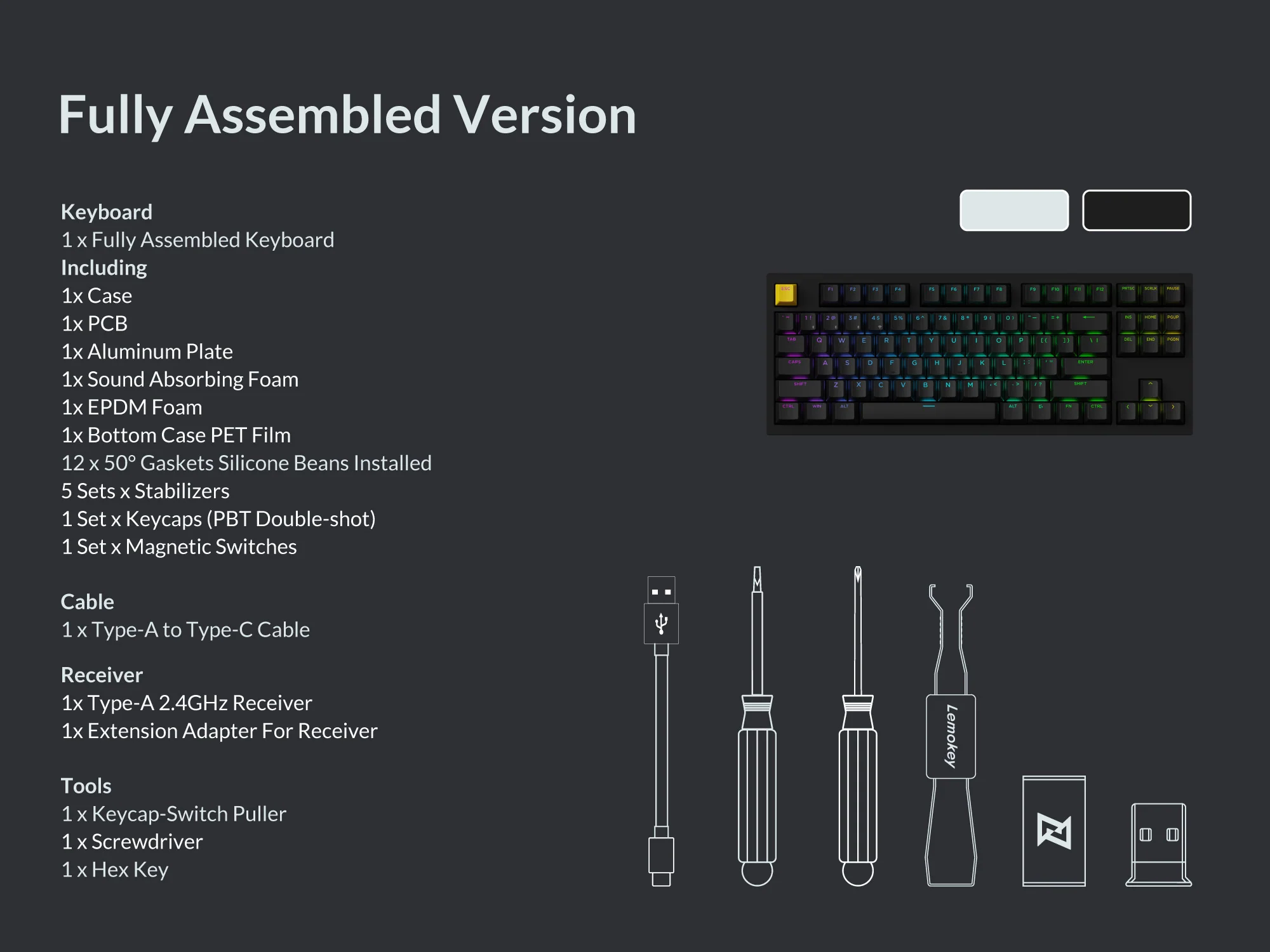 Lemokey P3 HE Wireless Keyboard - Image 8