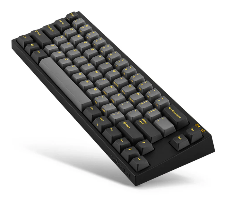 Leopold FC660MBT Ash Yellow 65% Bluetooth Double Shot PBT Mechanical Keyboard - Image 3