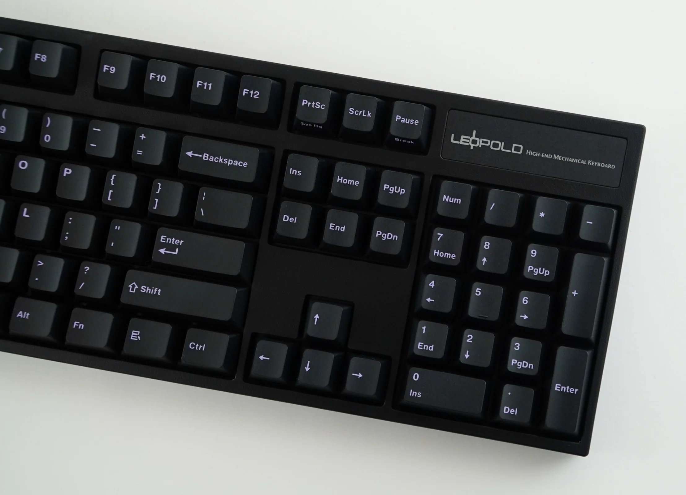 Leopold FC900R OE Black Purple Double Shot PBT Mechanical Keyboard - Image 3