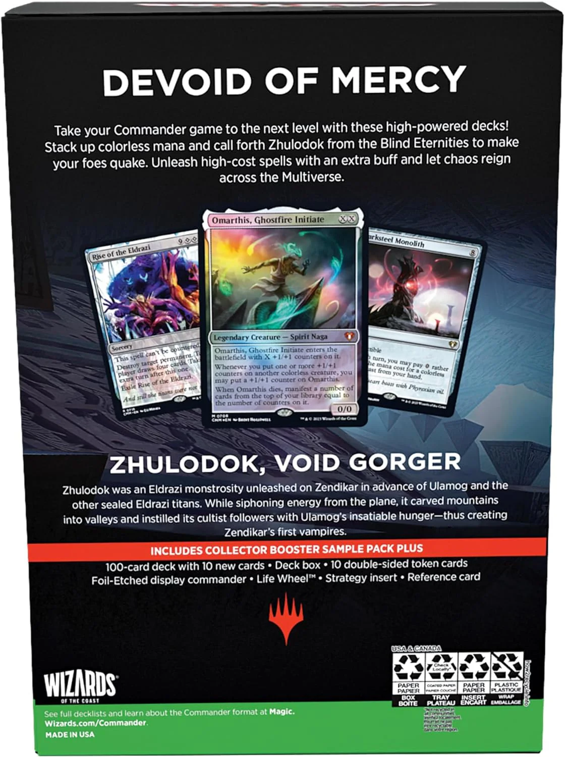 Magic The Gathering Commander Masters Commander Deck Eldrazi Unbound - Image 2
