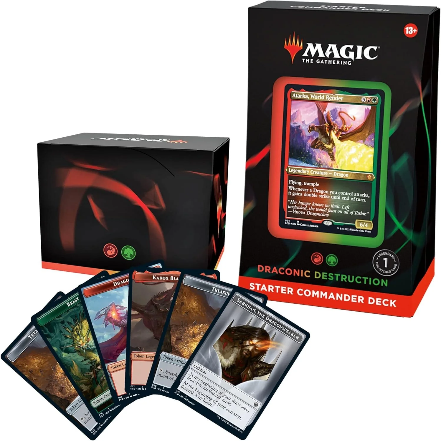 Magic The Gathering Starter Commander Deck Draconic Destruction - Image 2