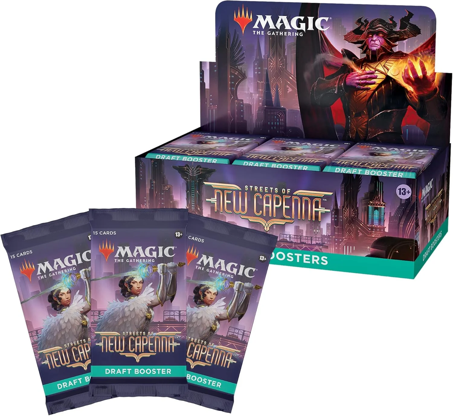 Magic The Gathering Streets of New Capenna Draft Booster Display Box - Image 2