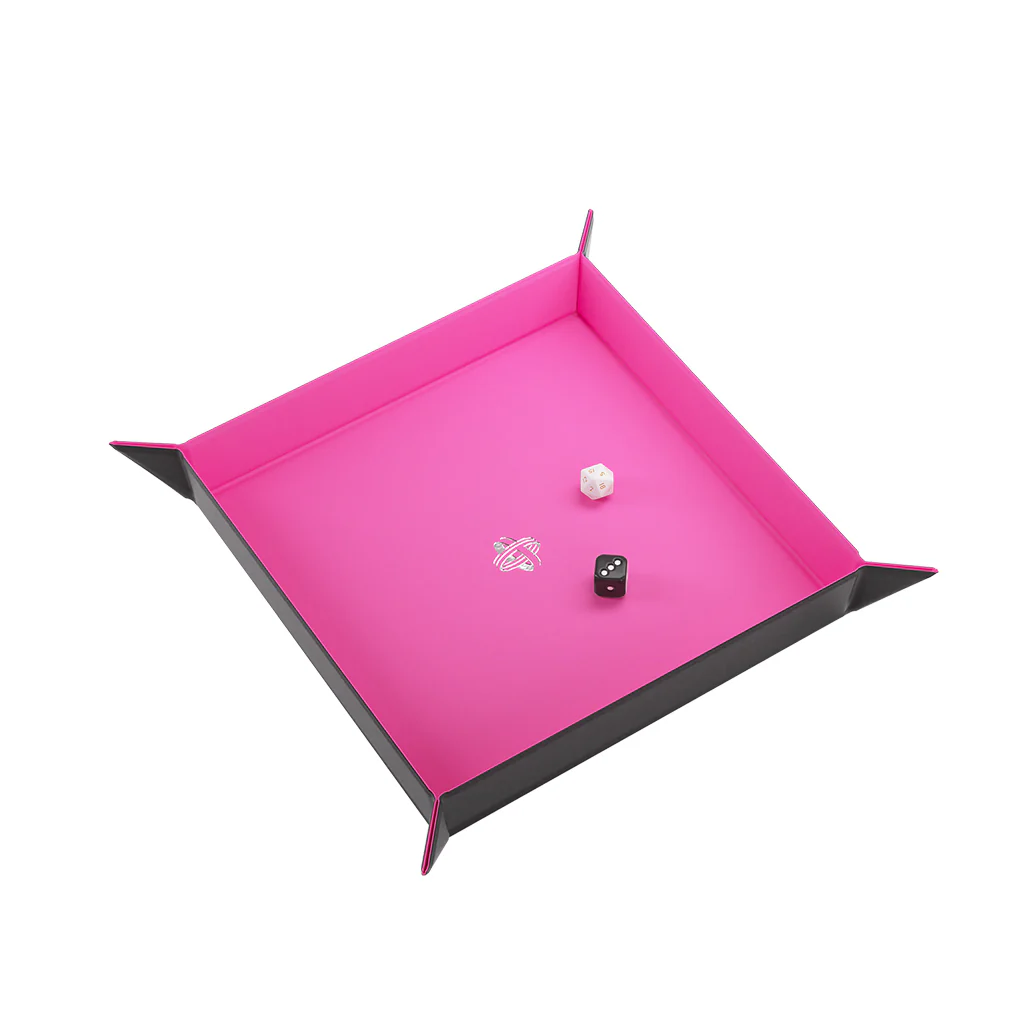 Magnetic Dice Tray Black/Pink - Image 3