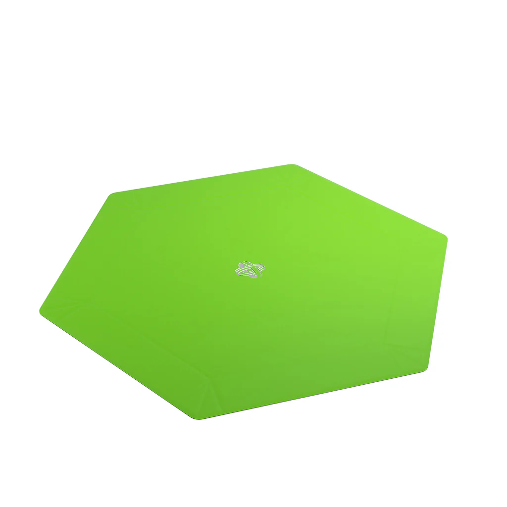 Magnetic Dice Tray Hexagonal Black/Green - Image 3
