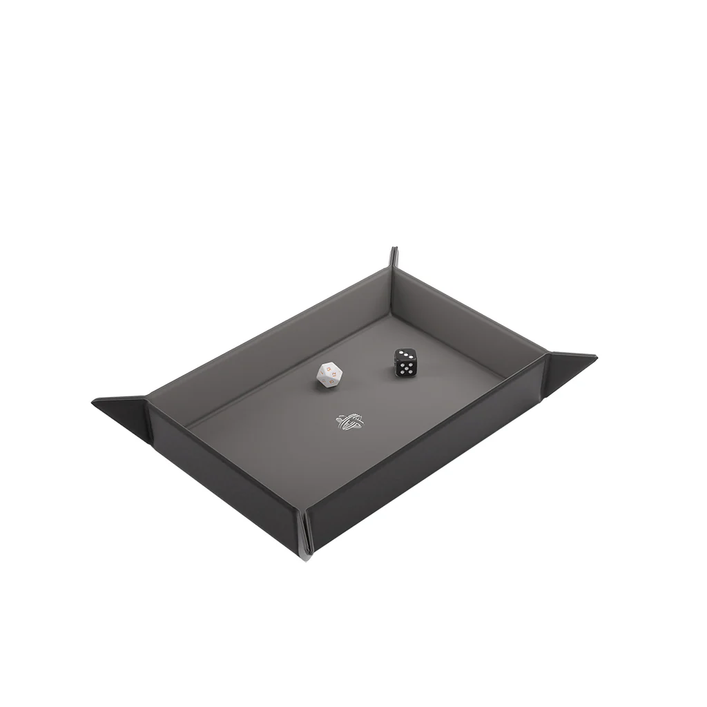 Magnetic Dice Tray Rectangular Black / Grey - Image 4
