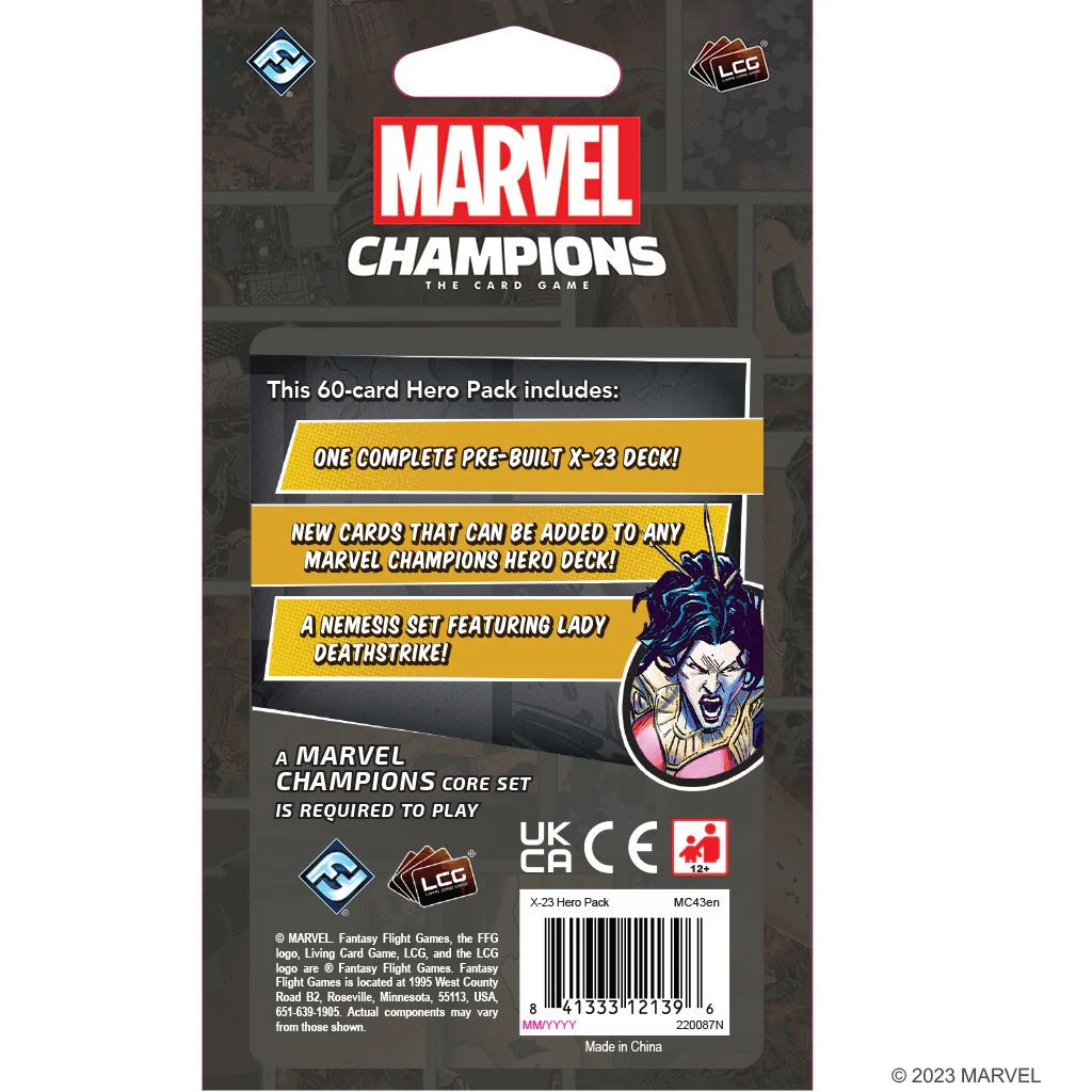 Marvel Champions : The Card Game - X-23 Hero Pack - Image 2