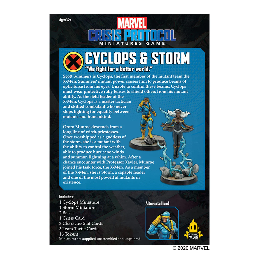 Marvel Crisis Protocol : Cyclops and Storm - Image 3