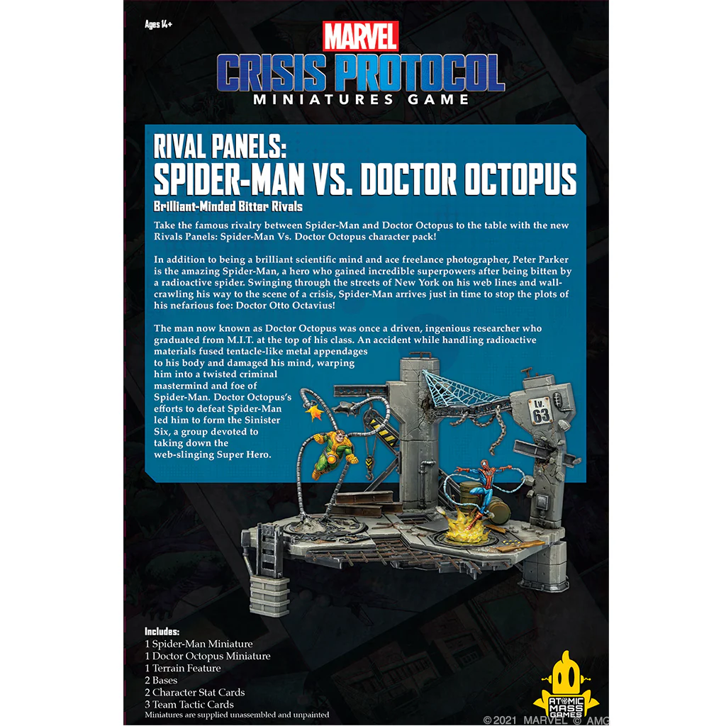 Marvel Crisis Protocol : Rival Panels: Spider-man vs. Doctor Octopus - Image 5