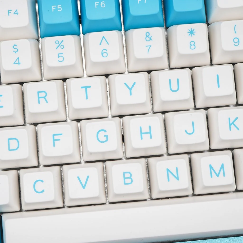 Maxkey Cyan 130 Key SA Profile Double Shot ABS Keycap Set - Image 5