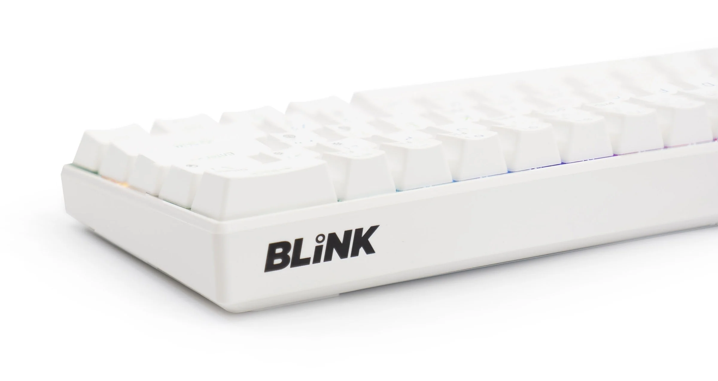 Meko Blink White 60% Hotswap Bluetooth RGB Mechanical Keyboard - Image 4