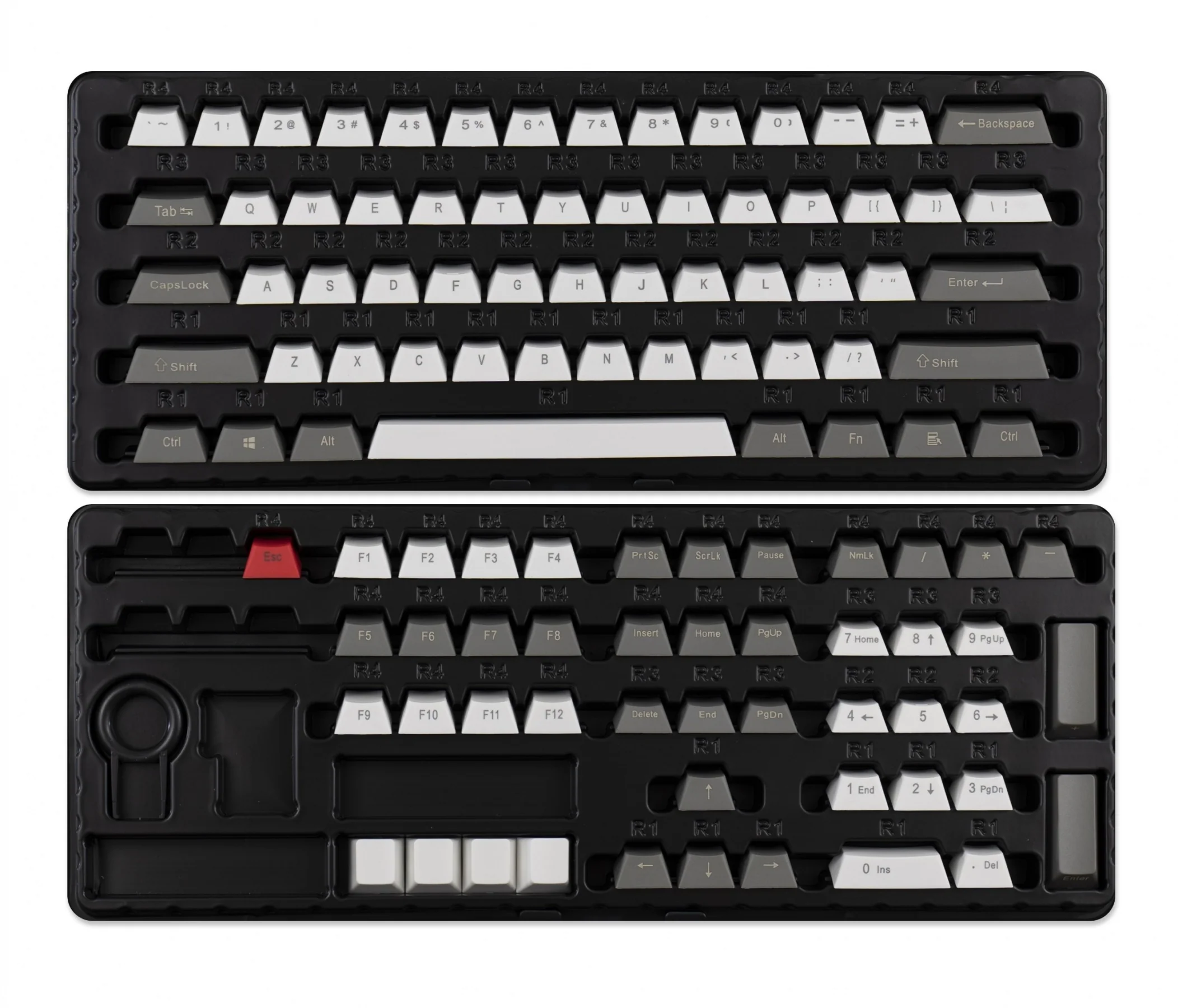 Meko Fly Side Print 108 Key ODM Profile Laser Etched PBT Keycap Set - Image 2