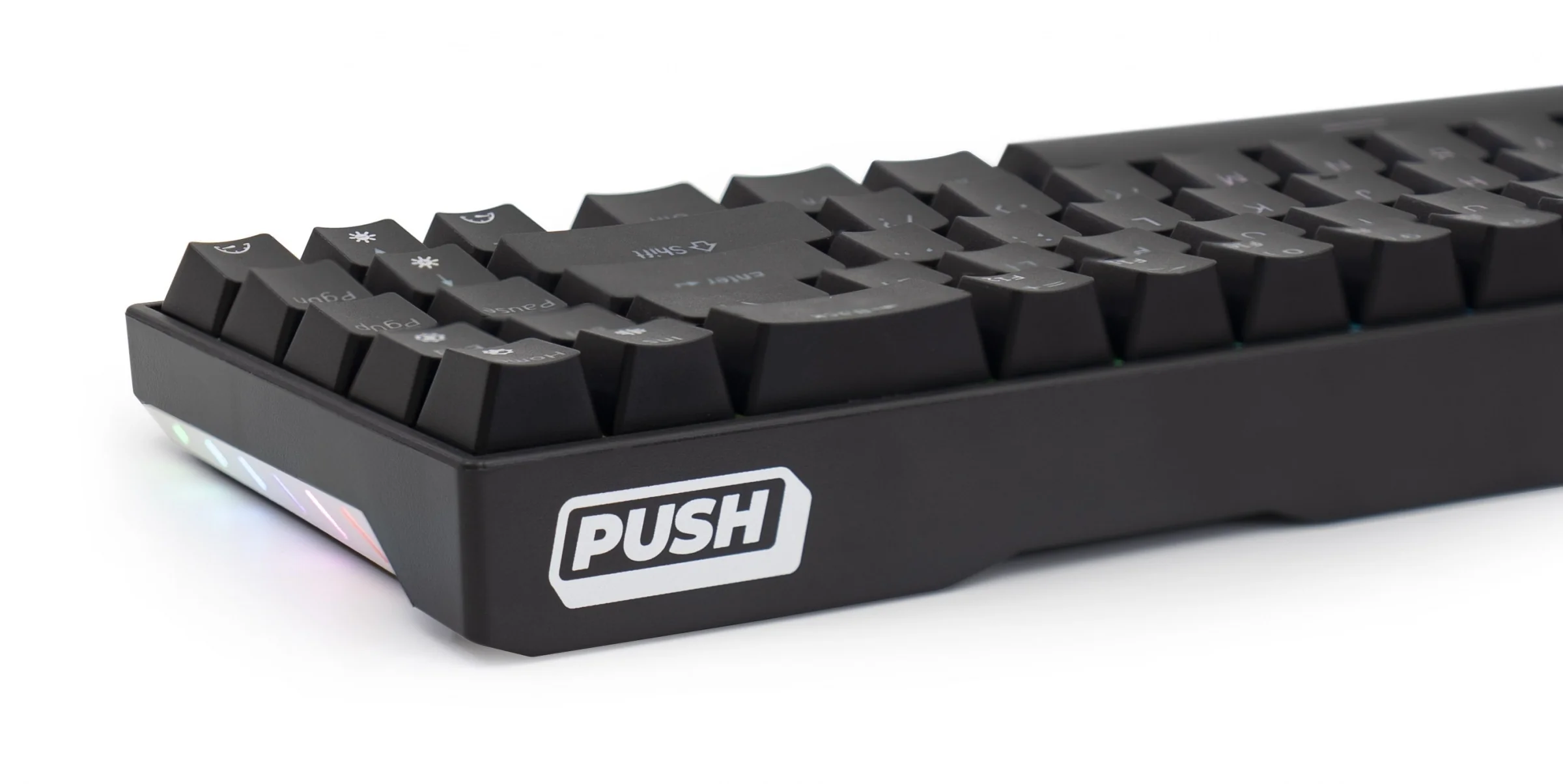 Meko Push 65% Hotswap Bluetooth RGB Double Shot ABS Mechanical Keyboard - Image 3