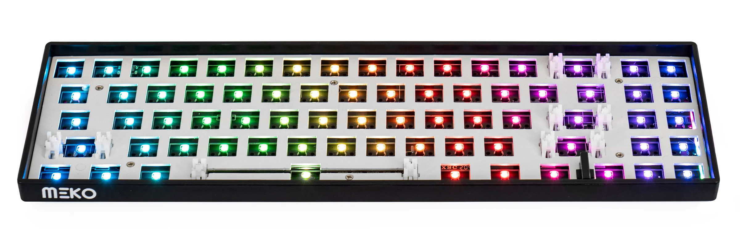 Meko Push 65% Hotswap Bluetooth RGB Double Shot ABS Mechanical Keyboard - Image 6