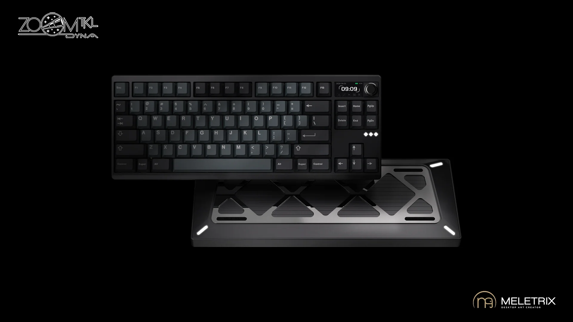 Meletrix Zoom TKL DYNA Aluminum Barebones Wireless DIY Keyboard Kit Group Buy - Image 61