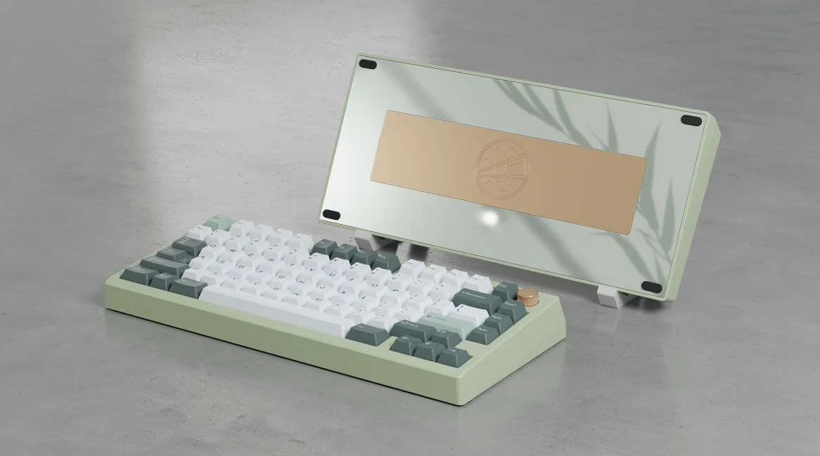 Meletrix Zoom75 Essential Edition Aluminum Barebones 75% Hotswap Wireless RGB Non- Flex Cut PCB DIY Keyboard Kit - Image 26