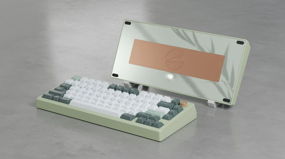 Meletrix Zoom75 Essential Edition Aluminum Barebones 75% Hotswap Wireless RGB Non- Flex Cut PCB DIY Keyboard Kit - Image 27