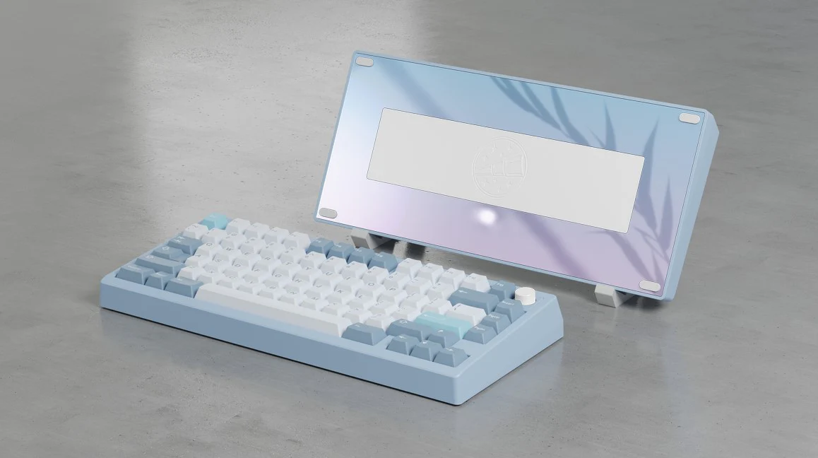 Meletrix Zoom75 Essential Edition Aluminum Barebones 75% Hotswap Wireless RGB Non- Flex Cut PCB DIY Keyboard Kit - Image 42