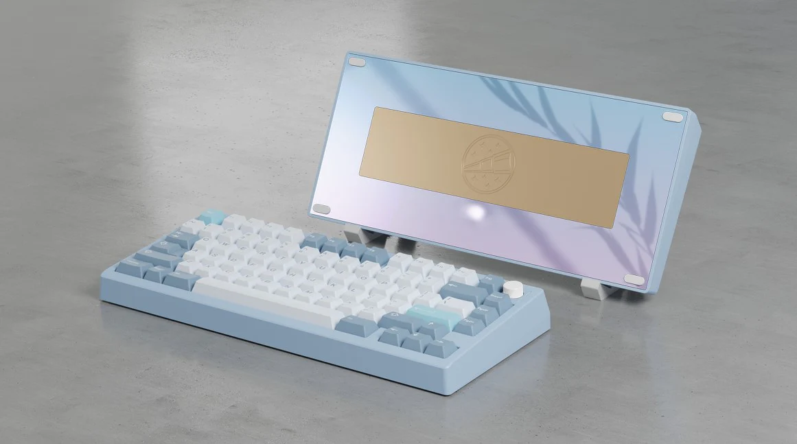 Meletrix Zoom75 Essential Edition Aluminum Barebones 75% Hotswap Wireless RGB Non- Flex Cut PCB DIY Keyboard Kit - Image 44
