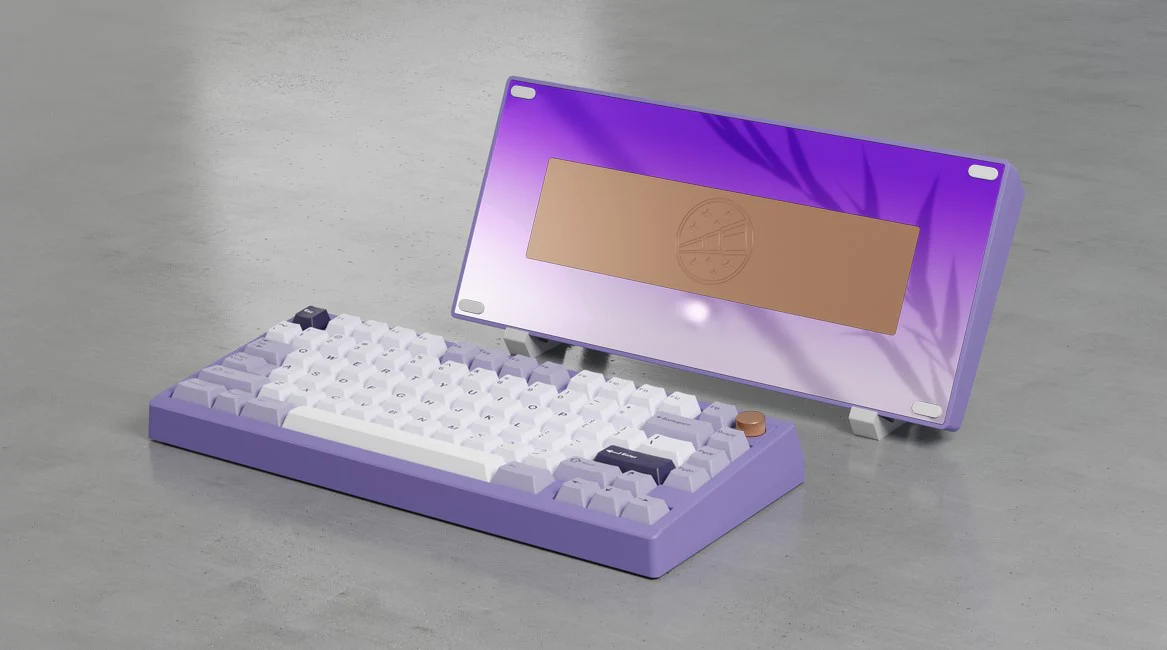 Meletrix Zoom75 Essential Edition Aluminum Barebones 75% Hotswap Wireless RGB Non- Flex Cut PCB DIY Keyboard Kit - Image 53