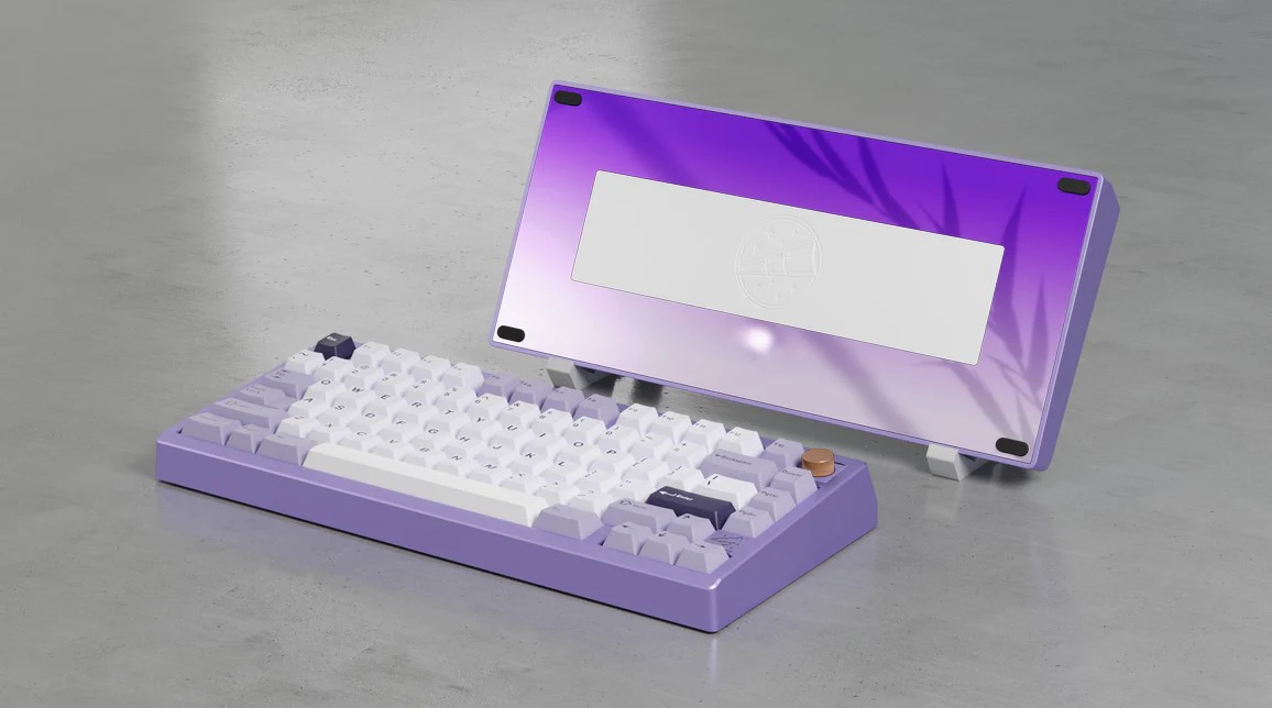 Meletrix Zoom75 Special Edition Aluminum Barebones 75% Hotswap Wireless Non-Flex Cut PCB DIY Keyboard Kit - Image 7