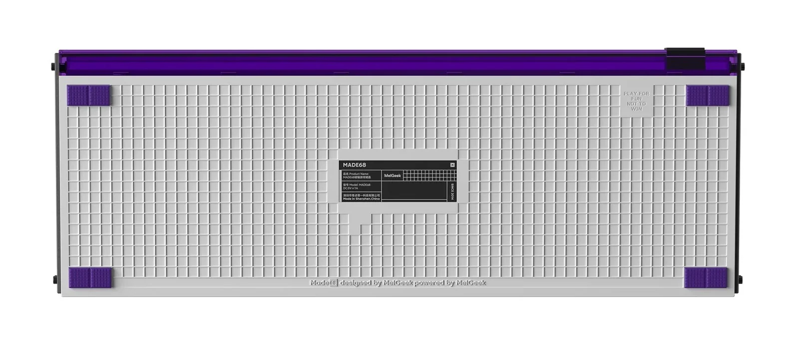 MelGeek Made68 HE Magnetic 65% Hotswap RGB Keyboard - Image 10