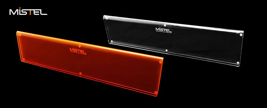 Mistel Acrylic Wrist Rest Orange