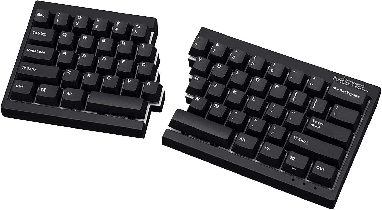 Mistel Barocco Black 60% Split RGB Keyboard - Image 4