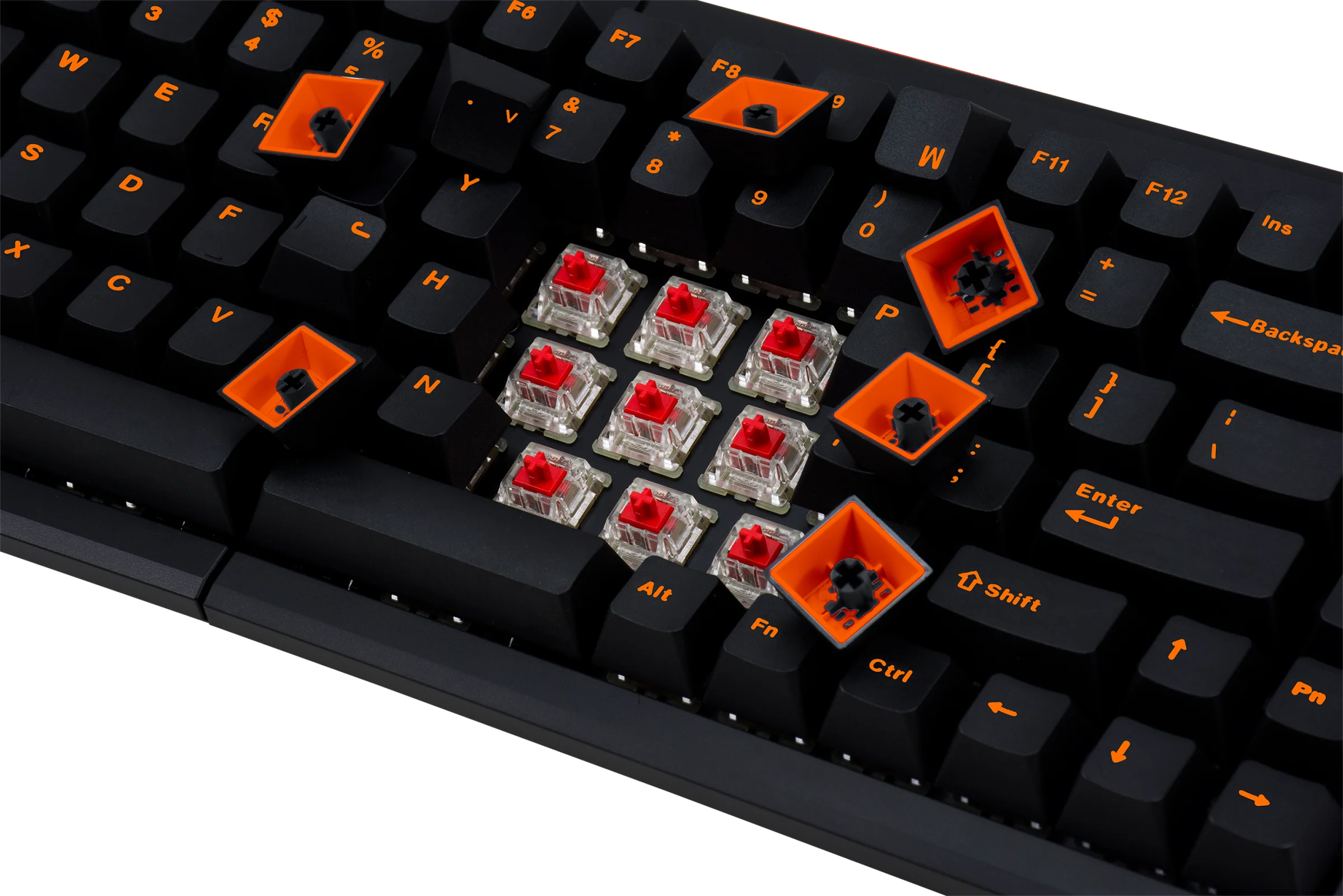 Mistel MD770 Black 75% RGB Double Shot PBT Mechanical Keyboard - Image 15