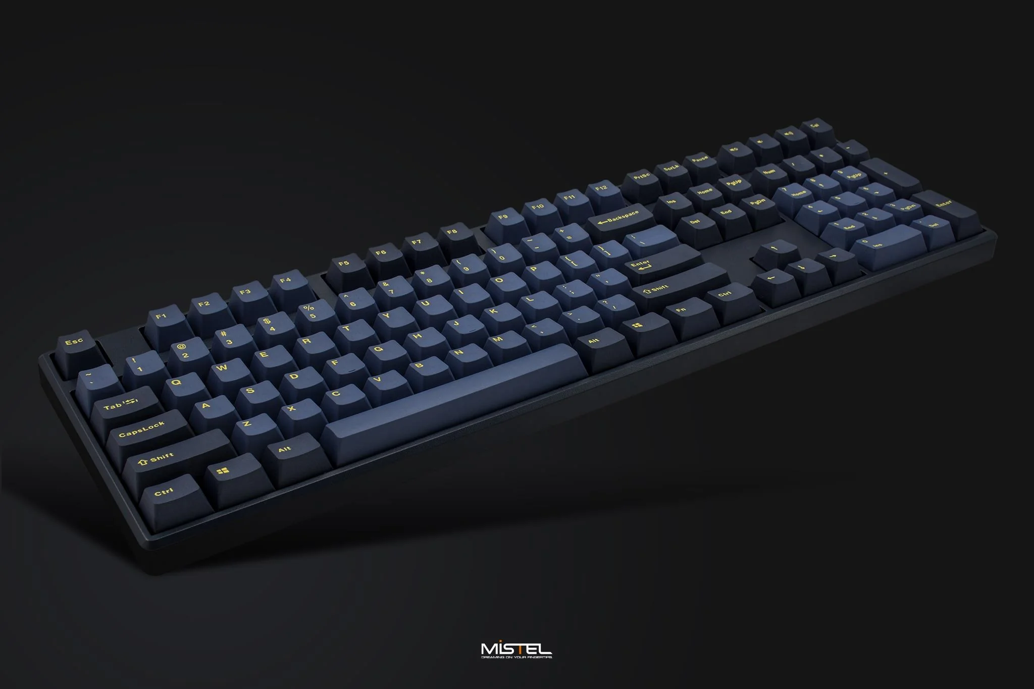 Mistel X8 Glaze Blue Double Shot PBT Mechanical Keyboard - Image 2