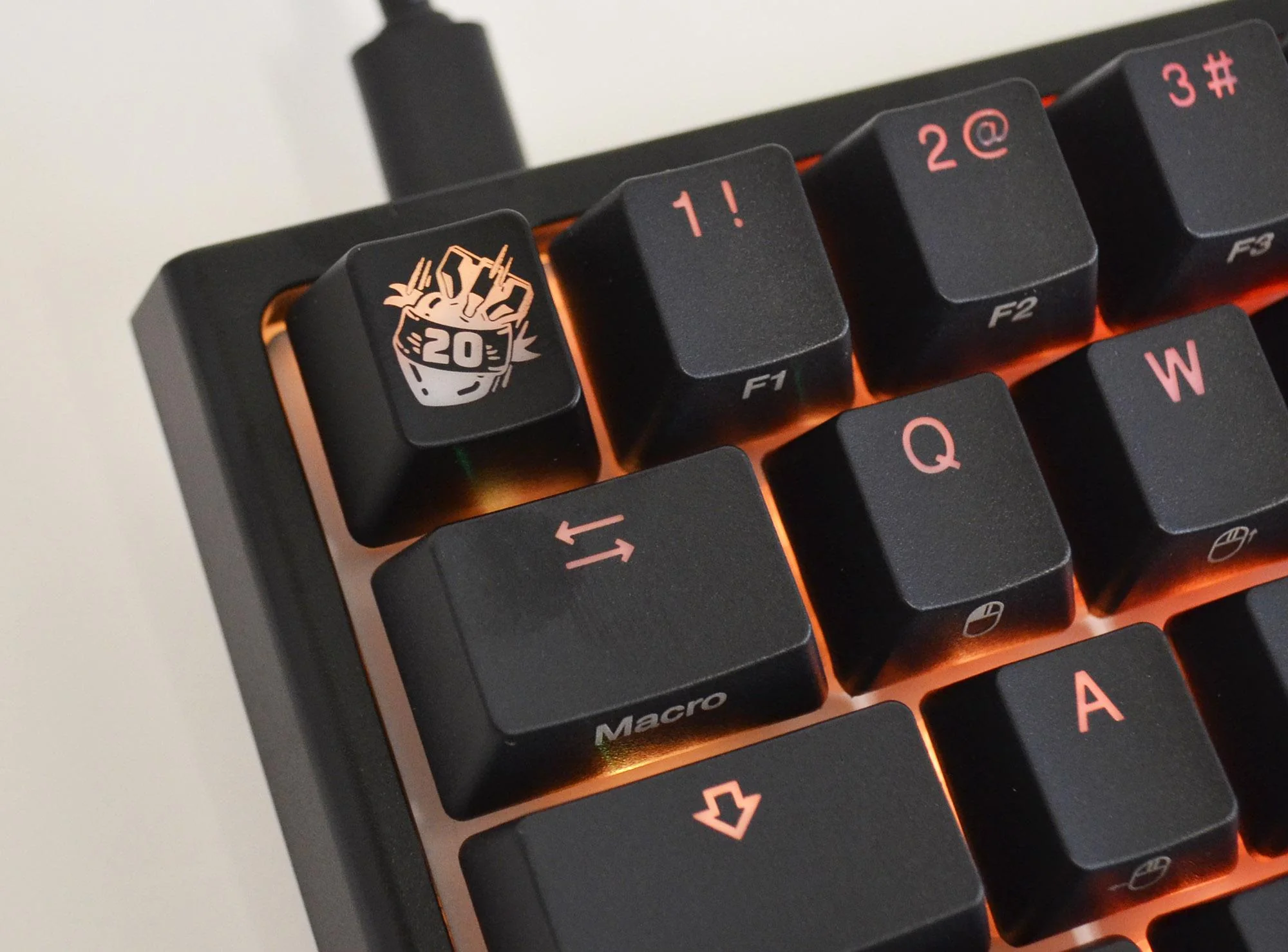 MK 20 Bomb Keycap Switch Keychain - Image 3