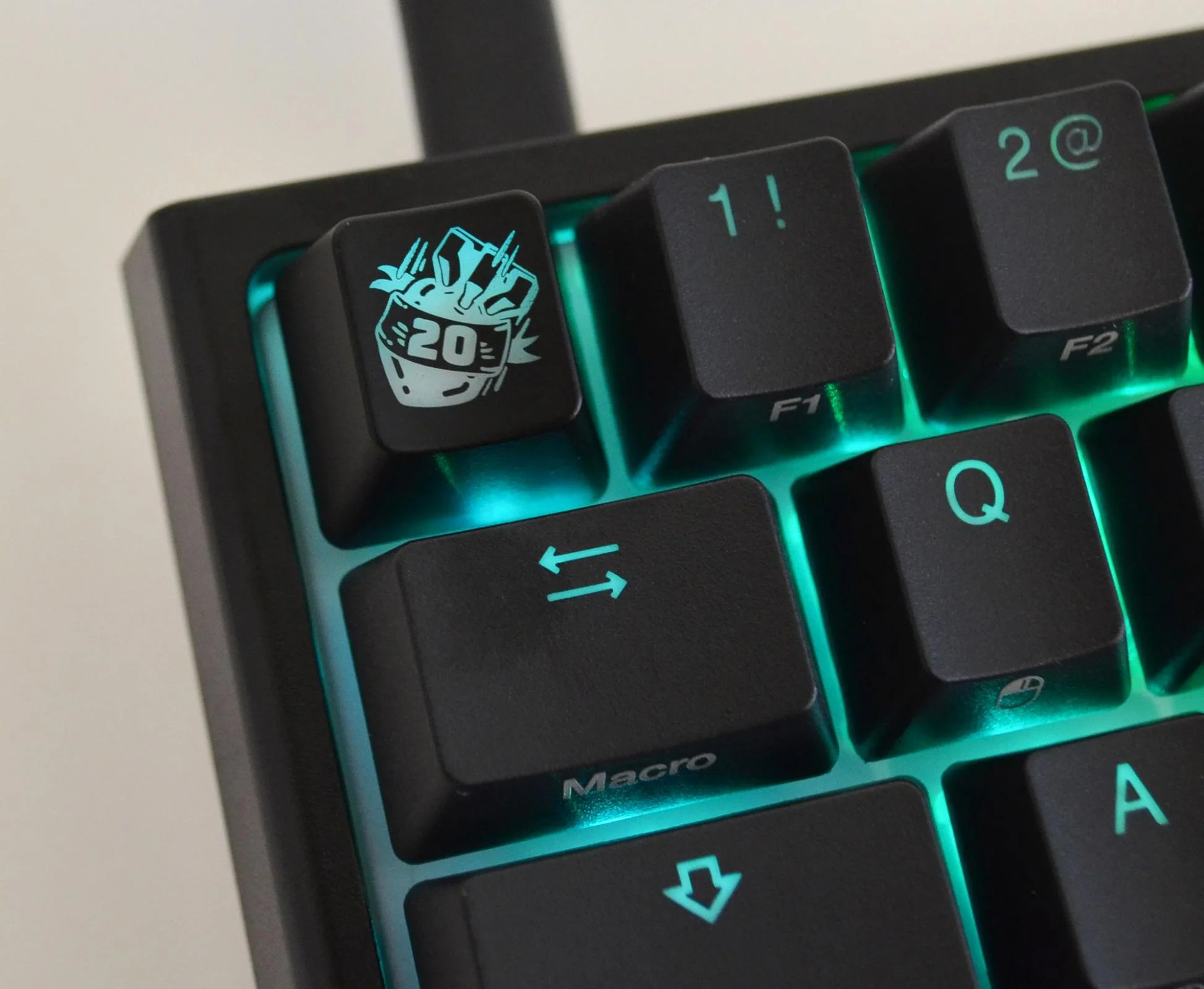 MK 20 Bomb Keycap Switch Keychain - Image 4