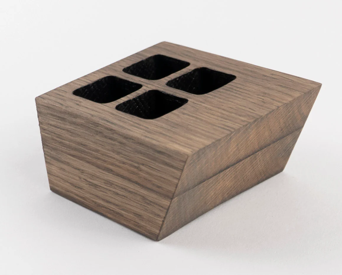 MK Custom 4-Key Wooden Backlit Artisan Keycap Display - Image 4