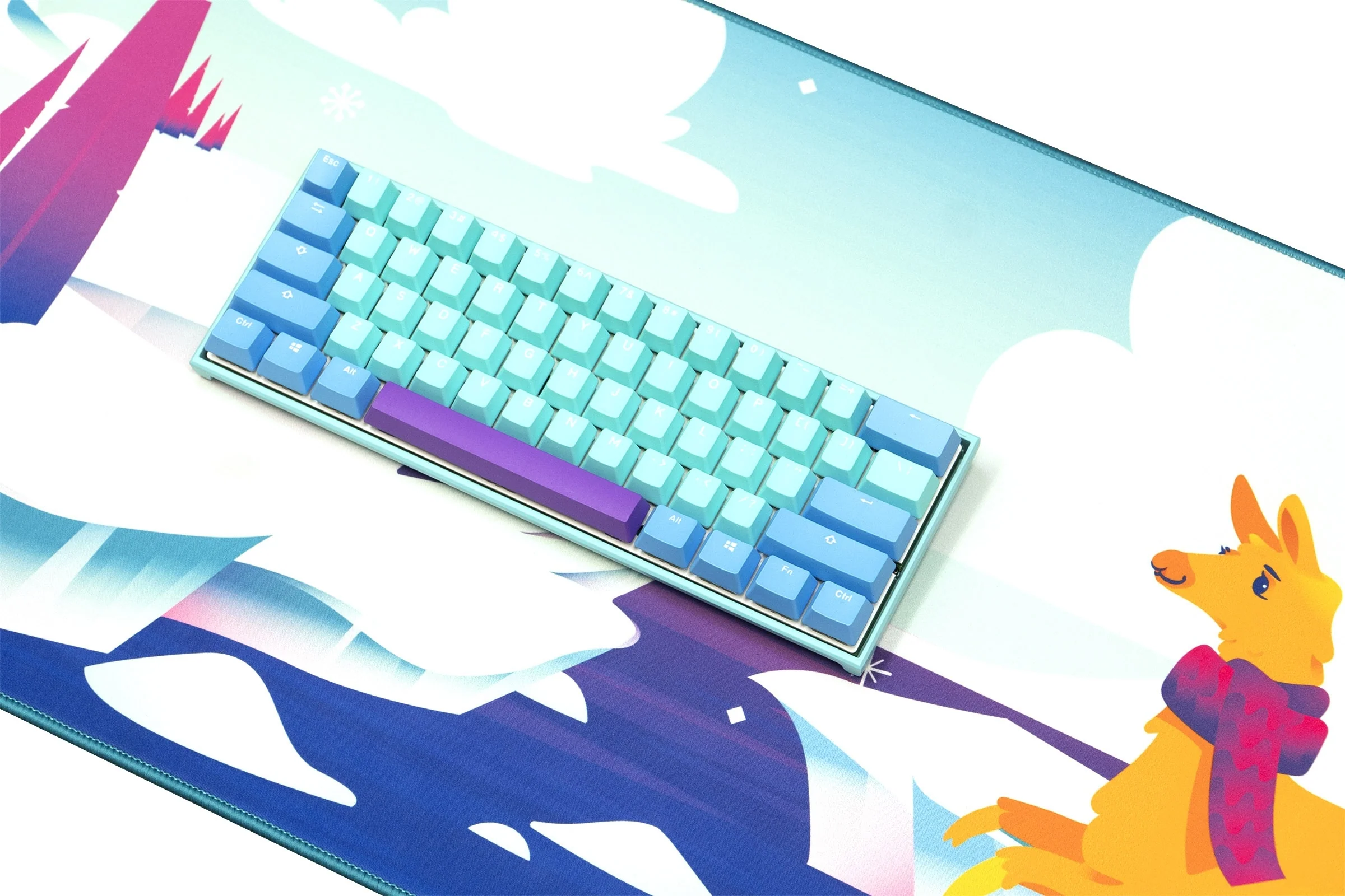 MK Frozen Llama 2XL Desk Mat - Image 2