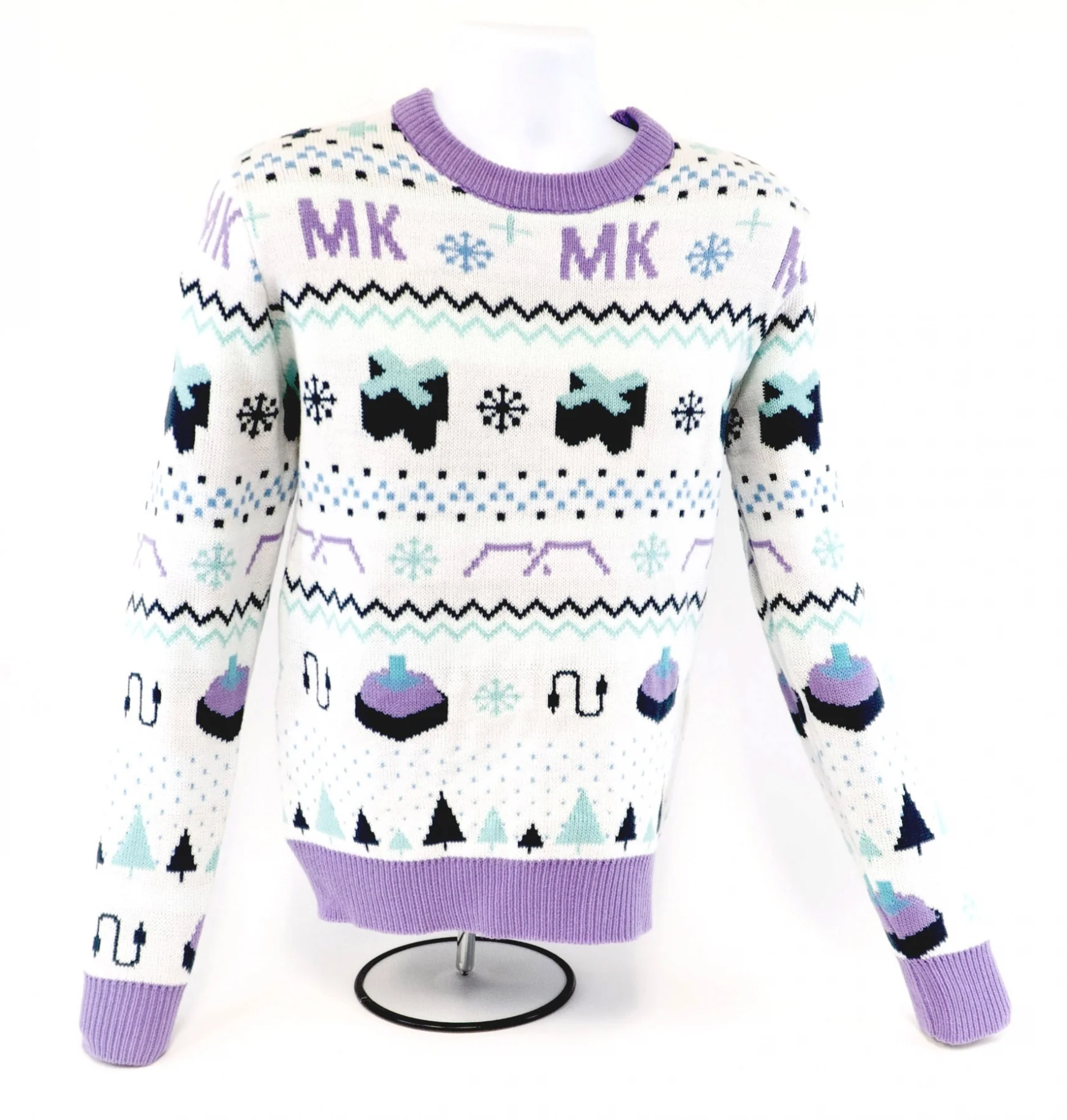 MK Frozen Llama Ugly Christmas Sweater Holiday Limited Edition - Image 2