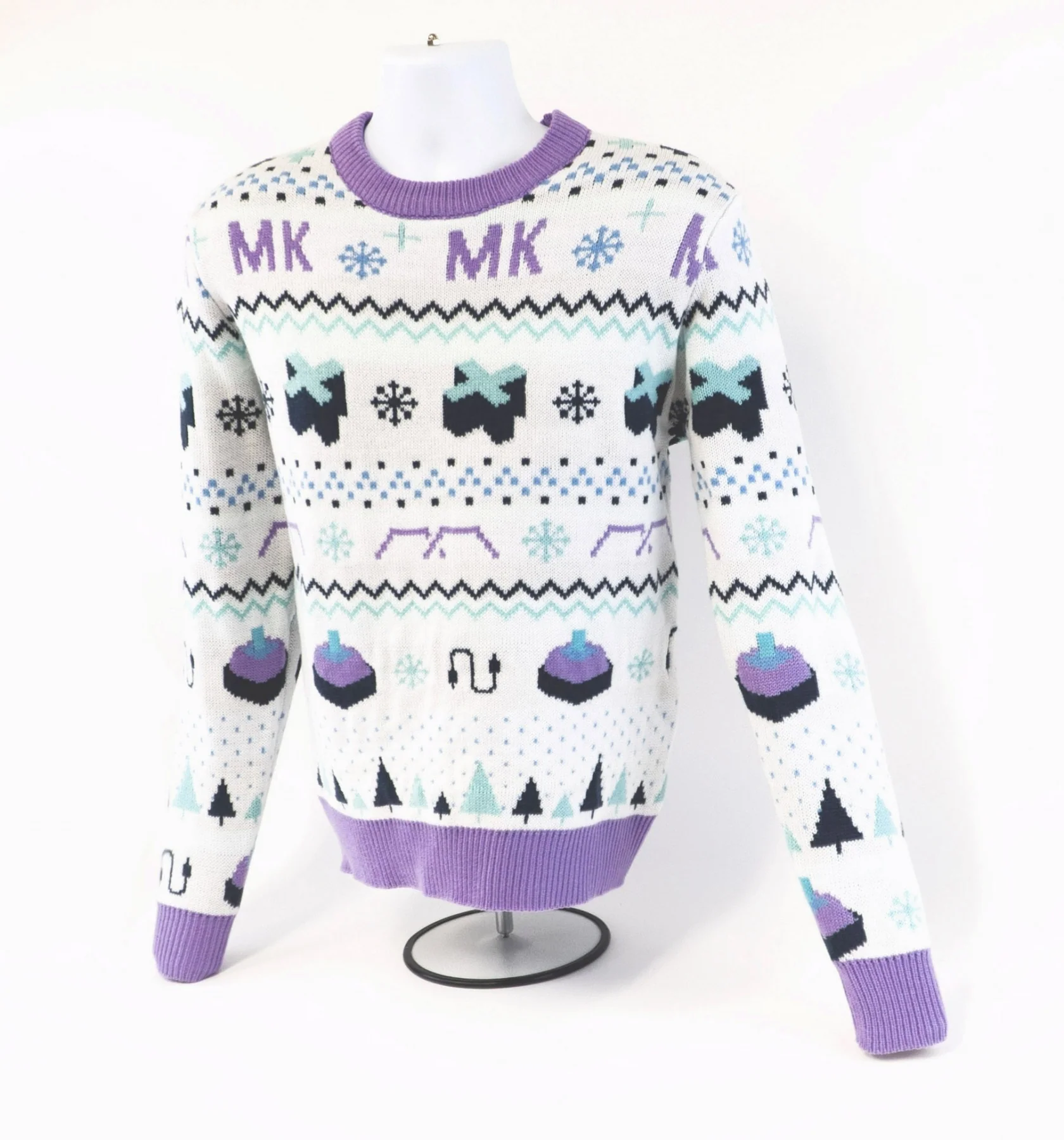 MK Frozen Llama Ugly Christmas Sweater Holiday Limited Edition - Image 3