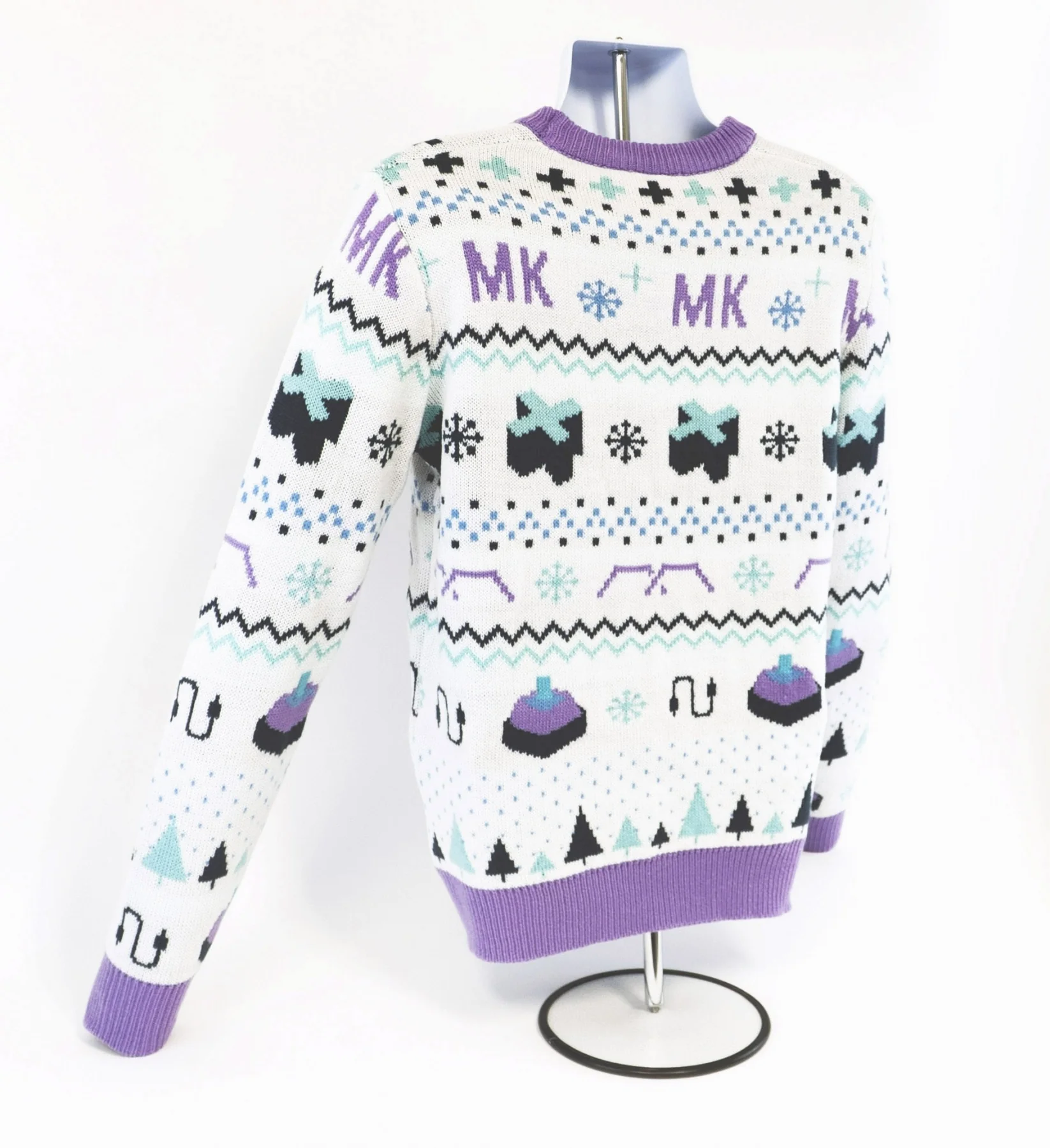MK Frozen Llama Ugly Christmas Sweater Holiday Limited Edition - Image 4