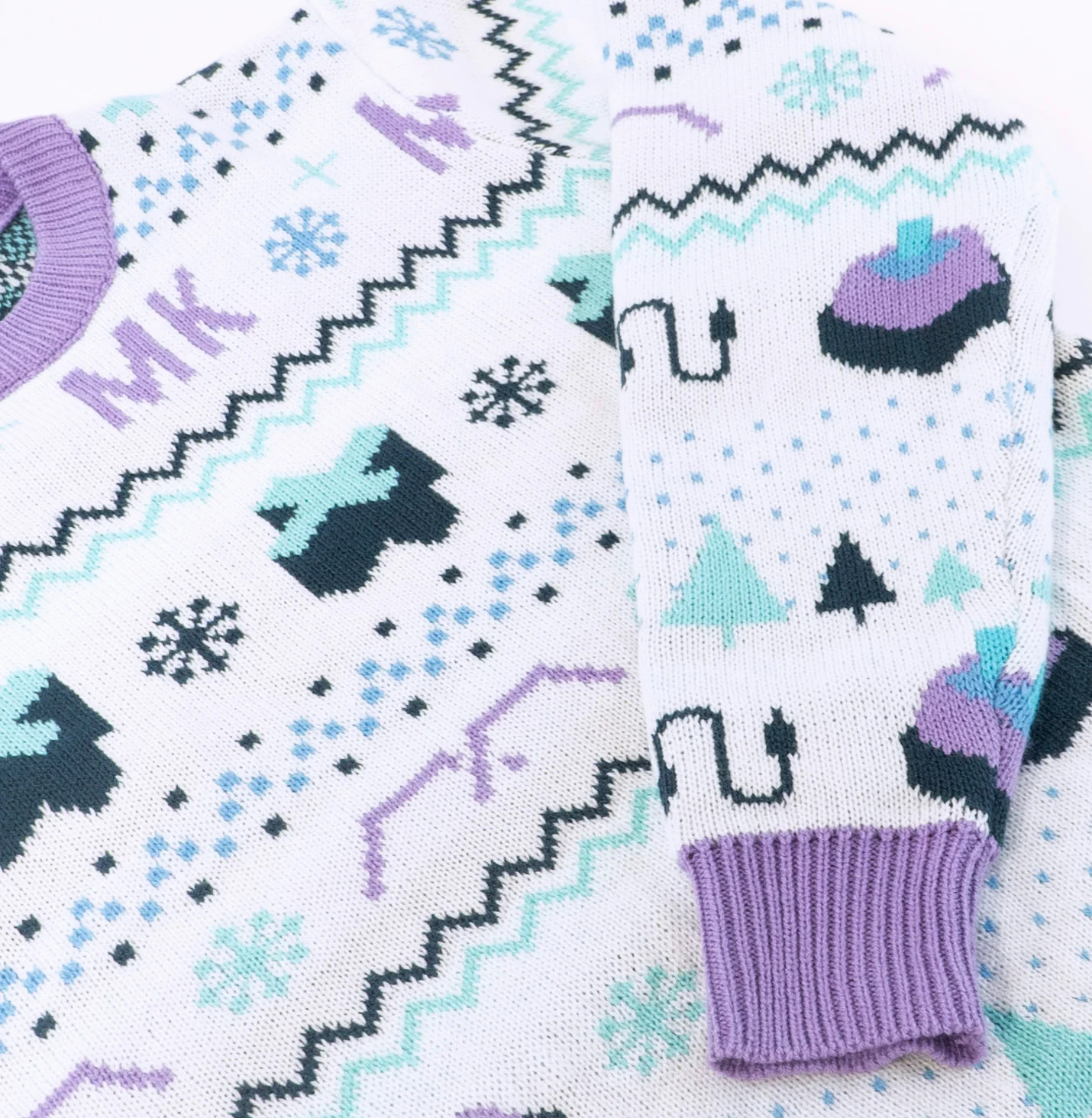 MK Frozen Llama Ugly Christmas Sweater Holiday Limited Edition - Image 5