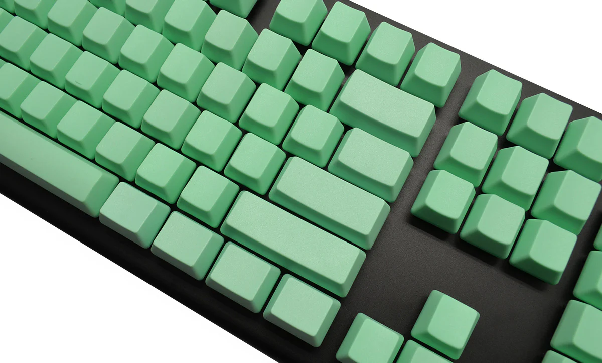 MK Mint Blank 108 Key OEM Profile PBT Keycap Set - Image 2